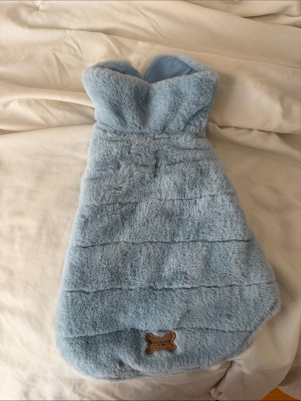 UGG Blue Fur Pet Jacket